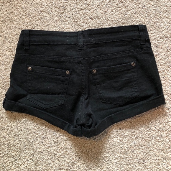 Blue Notes black jean shorts - Picture 2 of 2